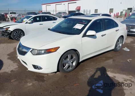 2011 Acura Tsx 2.4 из США, поврежденный, VIN JH4CU2F65BC013884